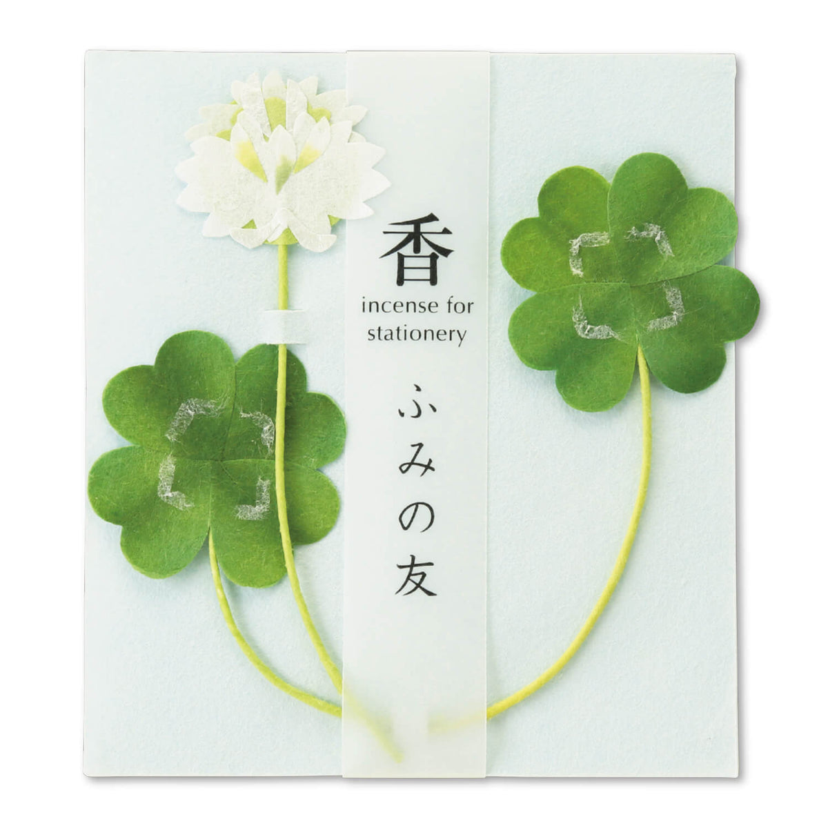 めでたや】白詰草 クローバー 文香｜かほりふみの友 – めでたや