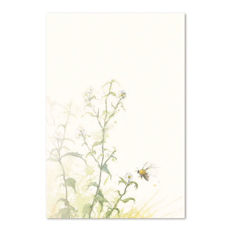 季節の絵はがき　春　くま蜂