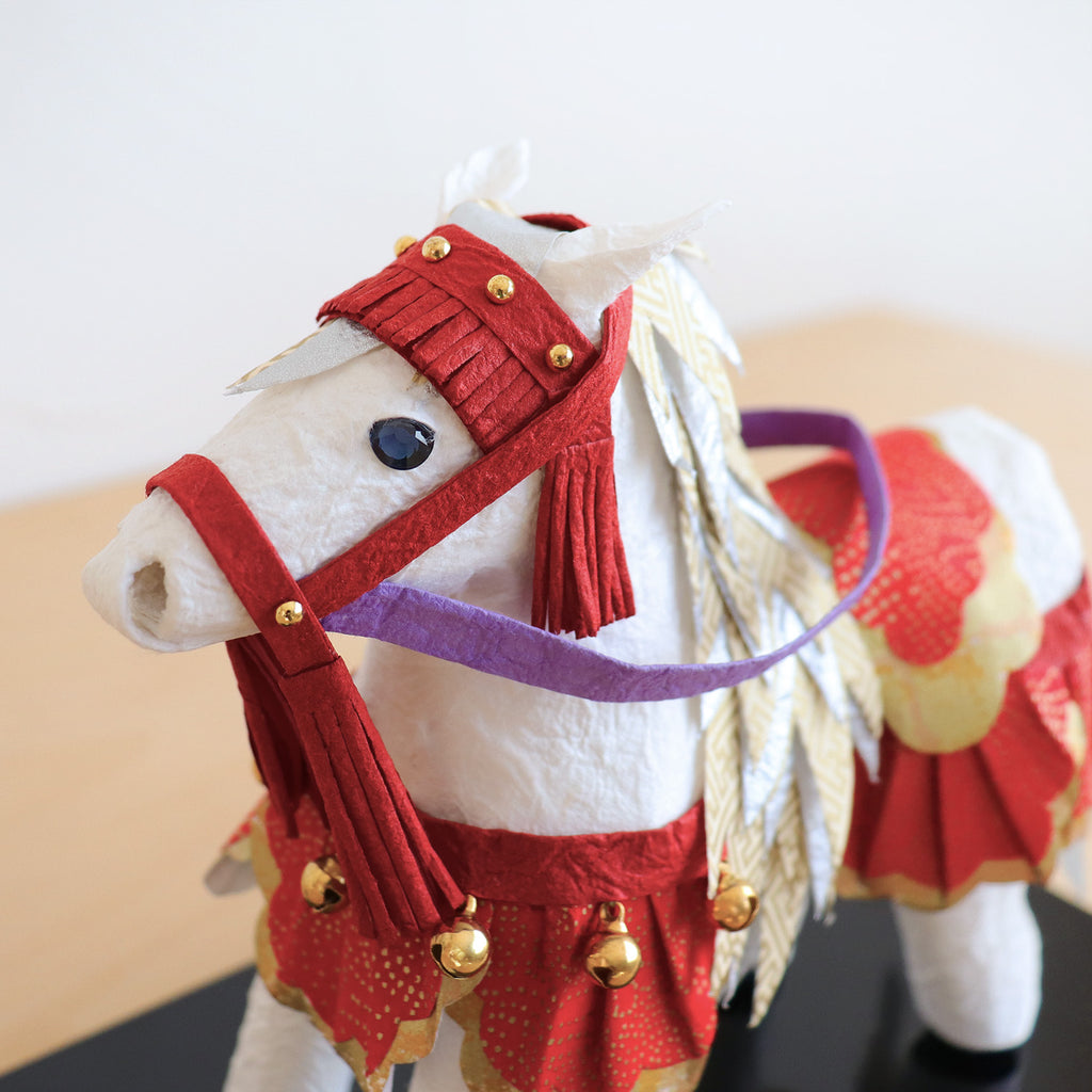 干支　置飾り　吉祥午顔アップ