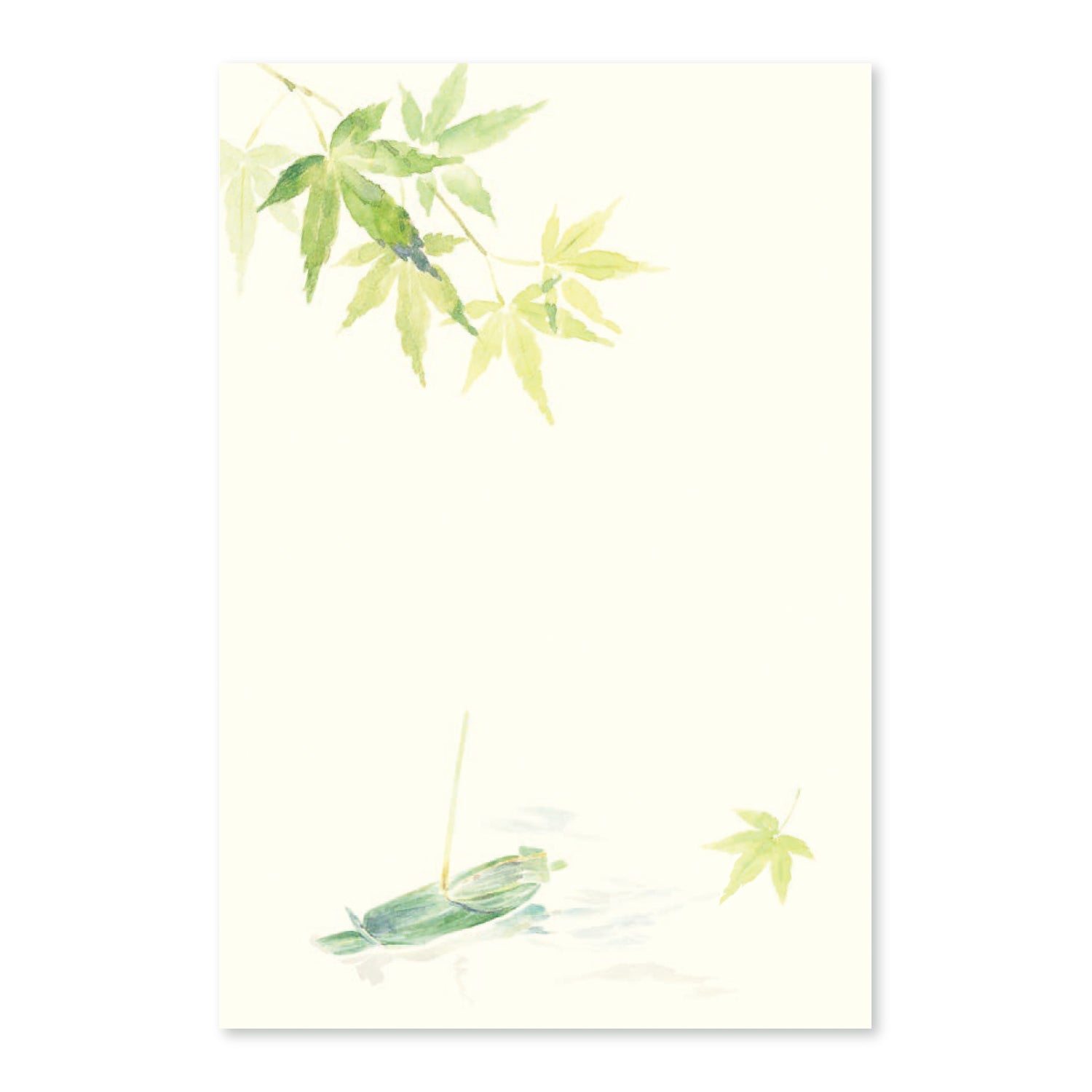 めでたや】季節の絵はがき 初夏 せせらぎ – めでたやオンラインショップ
