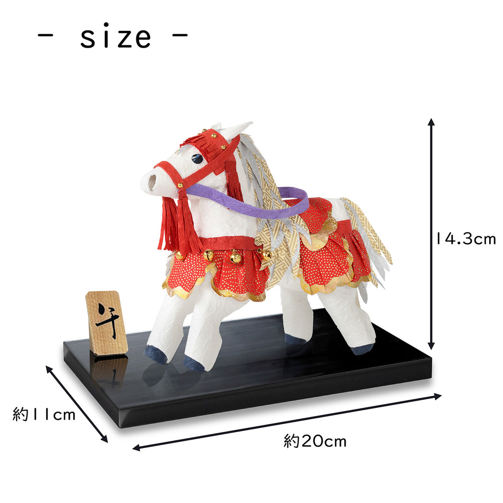 干支　置飾り　吉祥午　サイズ