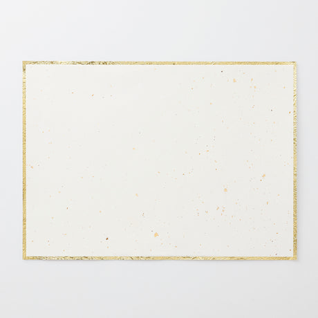 PLACE MAT　手漉金砂子・金 ｜和紙のランチョンマット