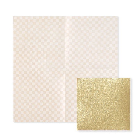 PAPER NAPKINS　手漉き薄和紙　開いた様子