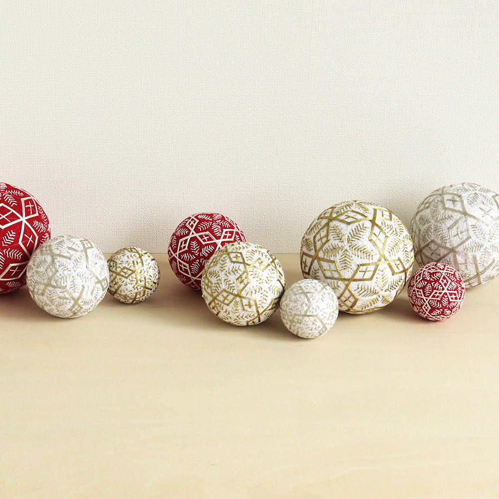 めでたや】temari-手毬- 赤×白 S・M・L – めでたやオンラインショップ