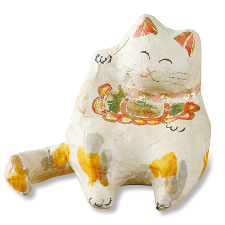 張り子 おおらか招き猫 ミニ