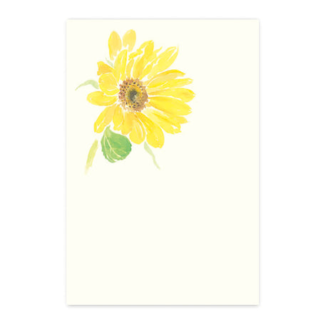 季節の絵はがき　向日葵