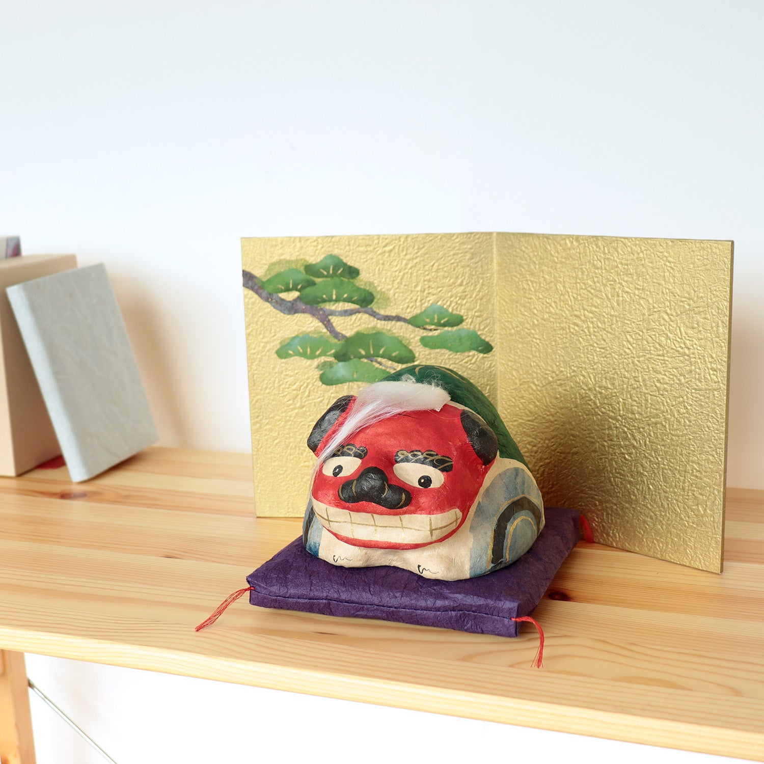 めでたや】ちぎり絵 屏風 松の緑 – めでたやオンラインショップ