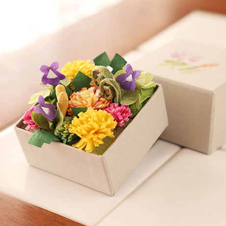 季節の花箱　春草