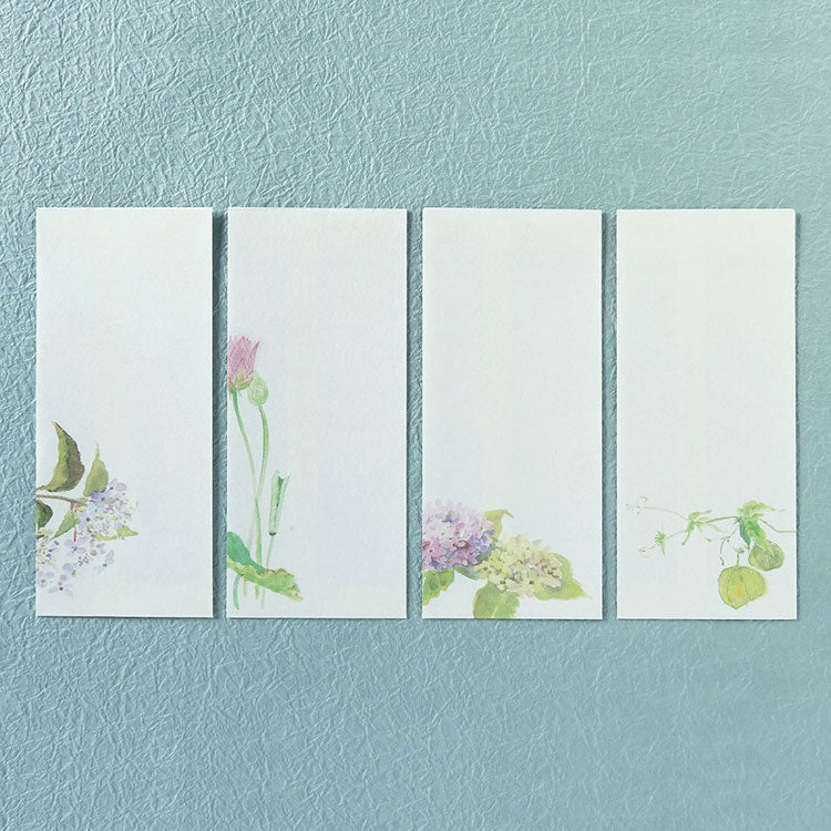 肌吉封筒　夏の訪れ 花図柄４種類