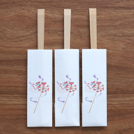 夏祭り　箸包み　3膳入