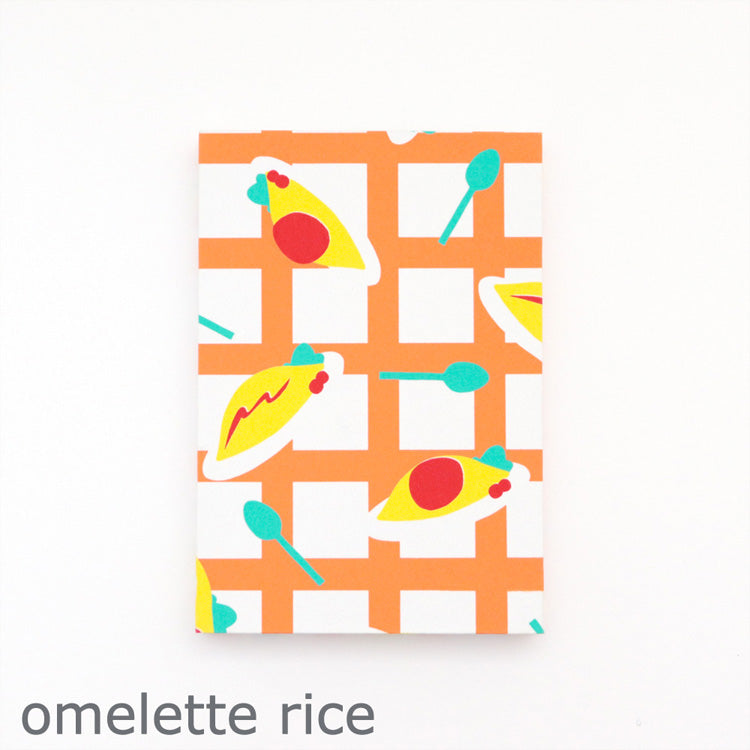 medetaya happy　オイシイ御朱印帳 omelette rice